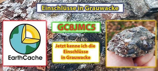 Einschlüsse in Grauwacke